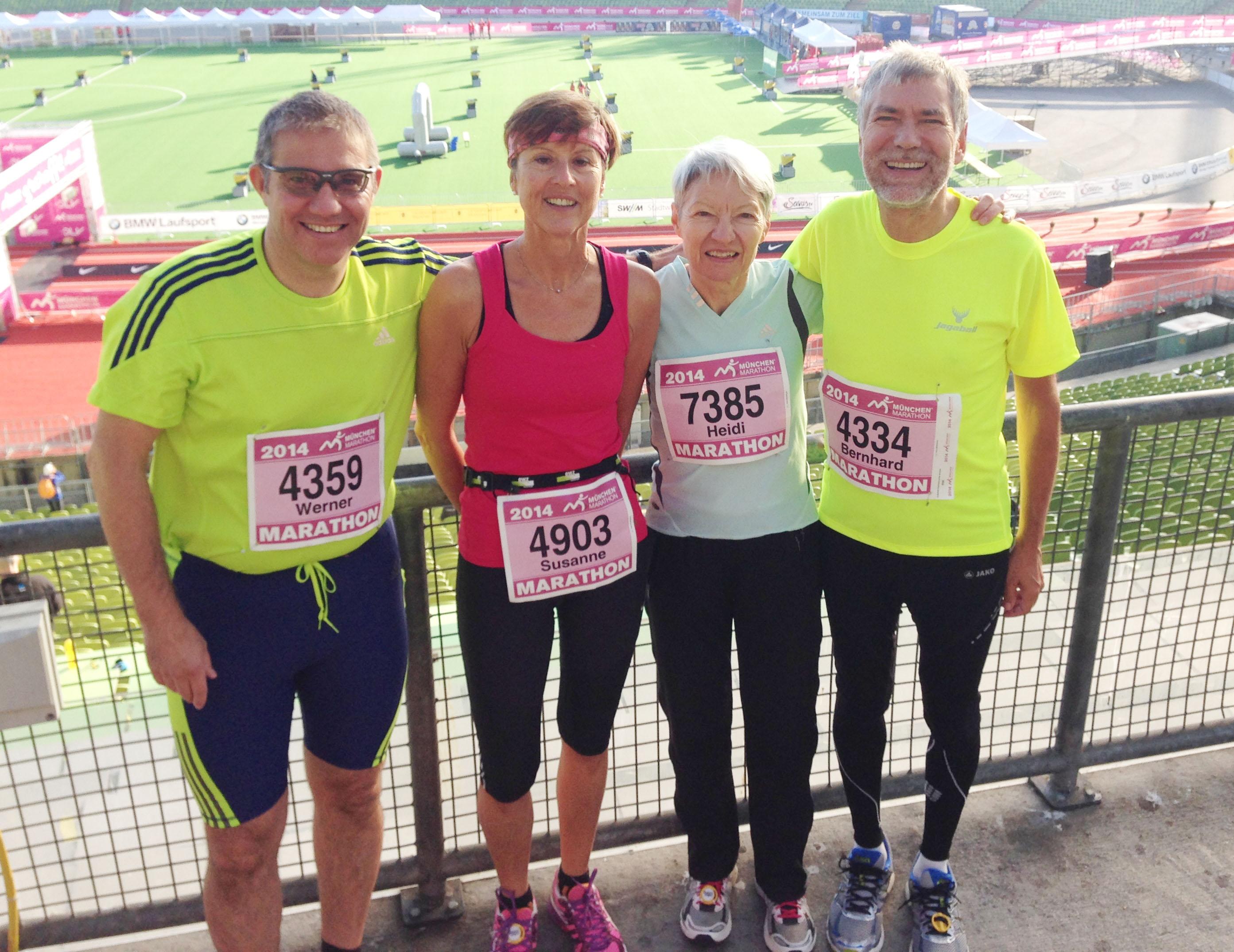 Quartett schaffte den München Marathon