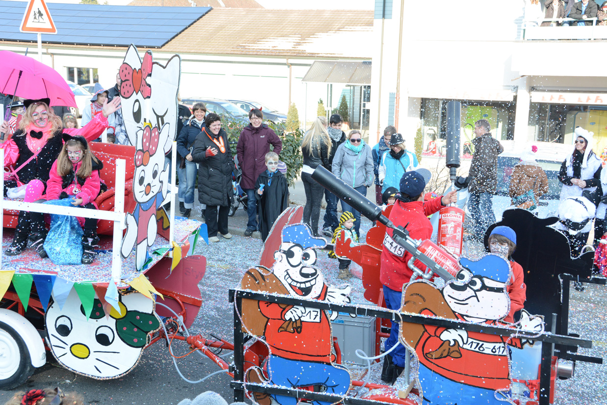 Fasnachtsumzug in Muri 2015