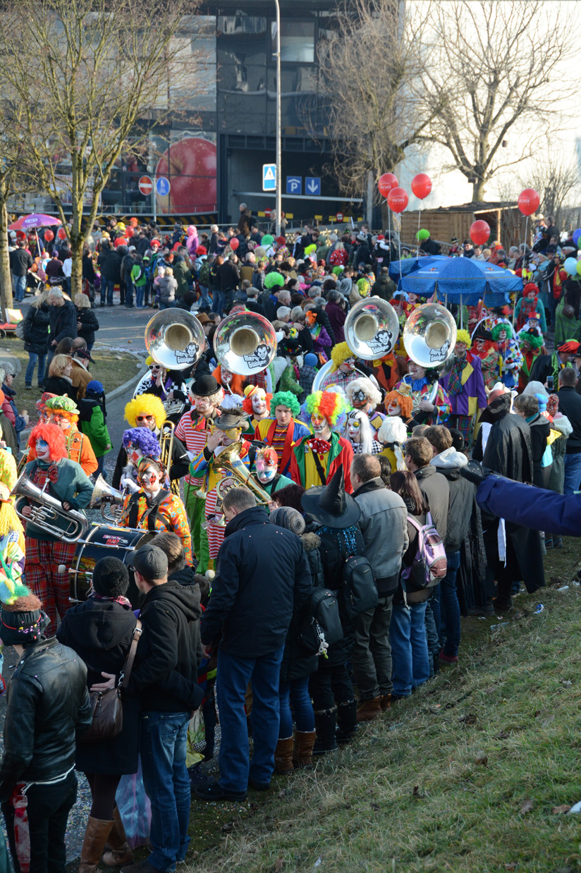 Fasnachtsumzug in Muri 2015