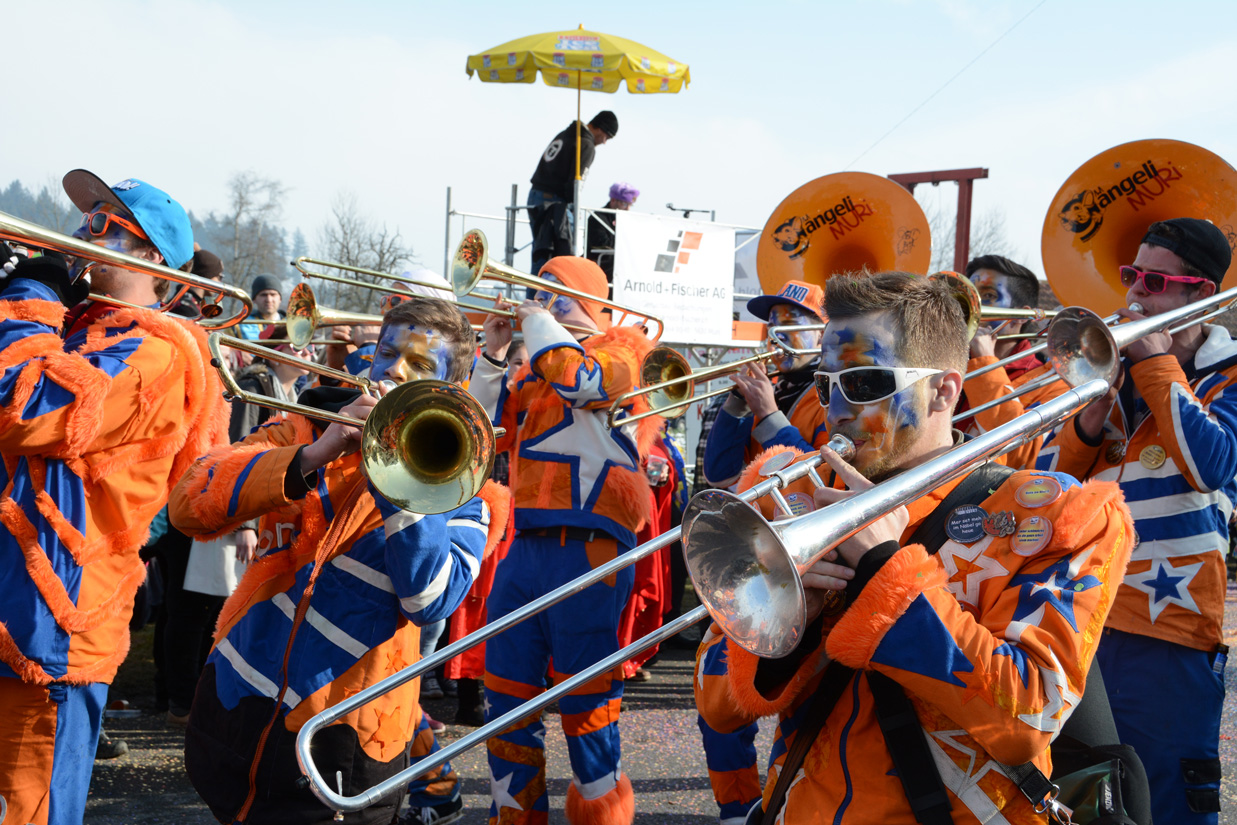 Fasnachtsumzug in Muri 2015