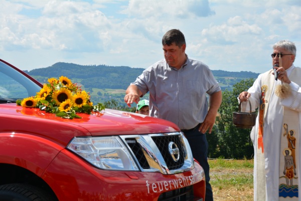 Einweihung Feuerwehrfahrzeuge