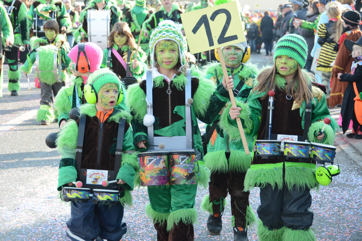 Fasnachtsumzug in Muri 2015