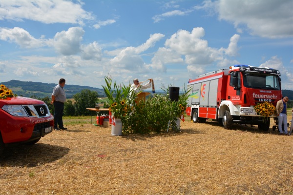 Einweihung Feuerwehrfahrzeuge