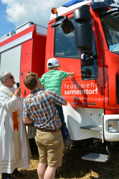 Einweihung Feuerwehrfahrzeuge