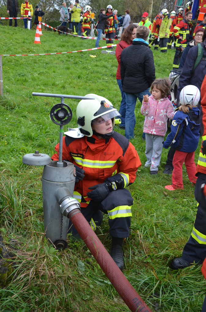 Hauptübung der Feuerwehr Mutschellen 
