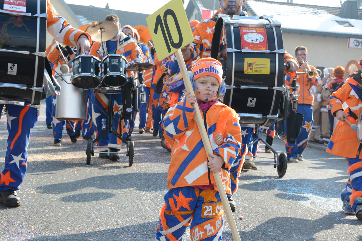 Fasnachtsumzug in Muri 2015