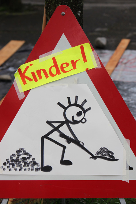 Schulcenter Halde, Einweihungsparty Pausenplatz