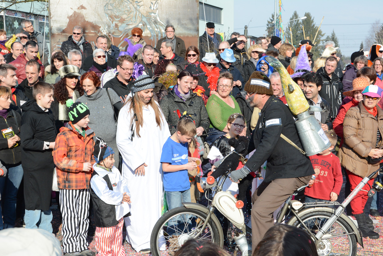 Fasnachtsumzug in Muri 2015