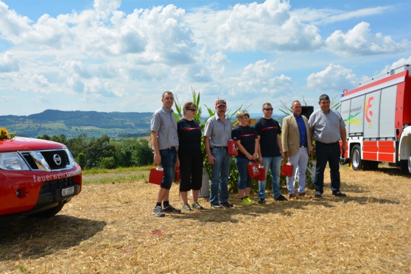 Einweihung Feuerwehrfahrzeuge
