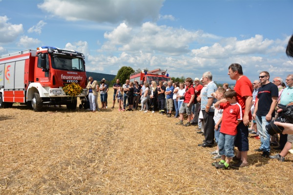 Einweihung Feuerwehrfahrzeuge