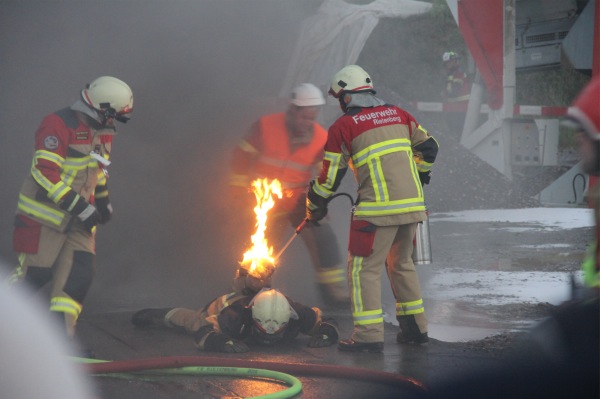 Hauptübung der Feuerwehr Rietenberg