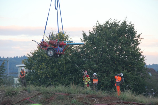 Hauptübung der Feuerwehr Rietenberg