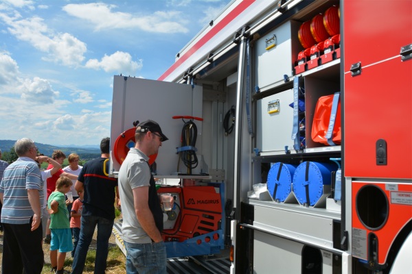 Einweihung Feuerwehrfahrzeuge