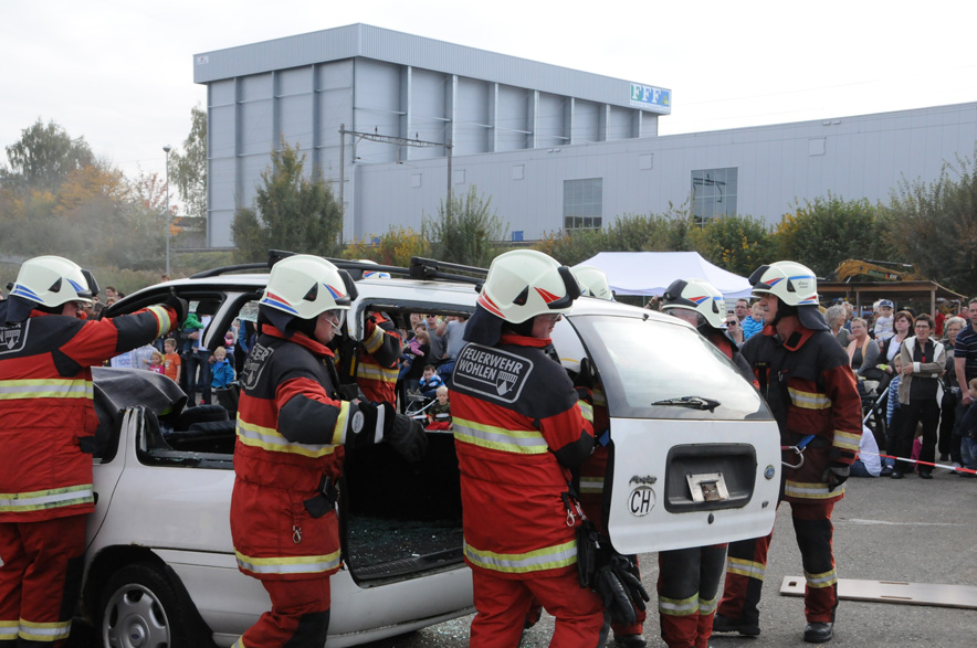 Feuerwehr Wohlen feiert 50 Jahre Stützpunkt