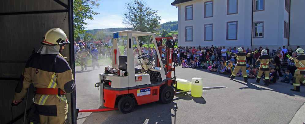 Hauptübung Feuerwehr Rietenberg