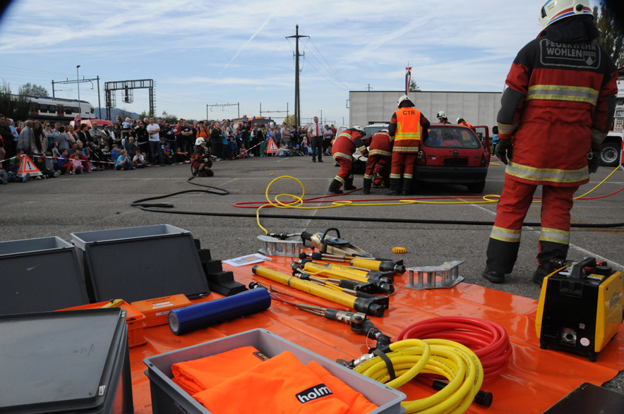 Feuerwehr Wohlen feiert 50 Jahre Stützpunkt