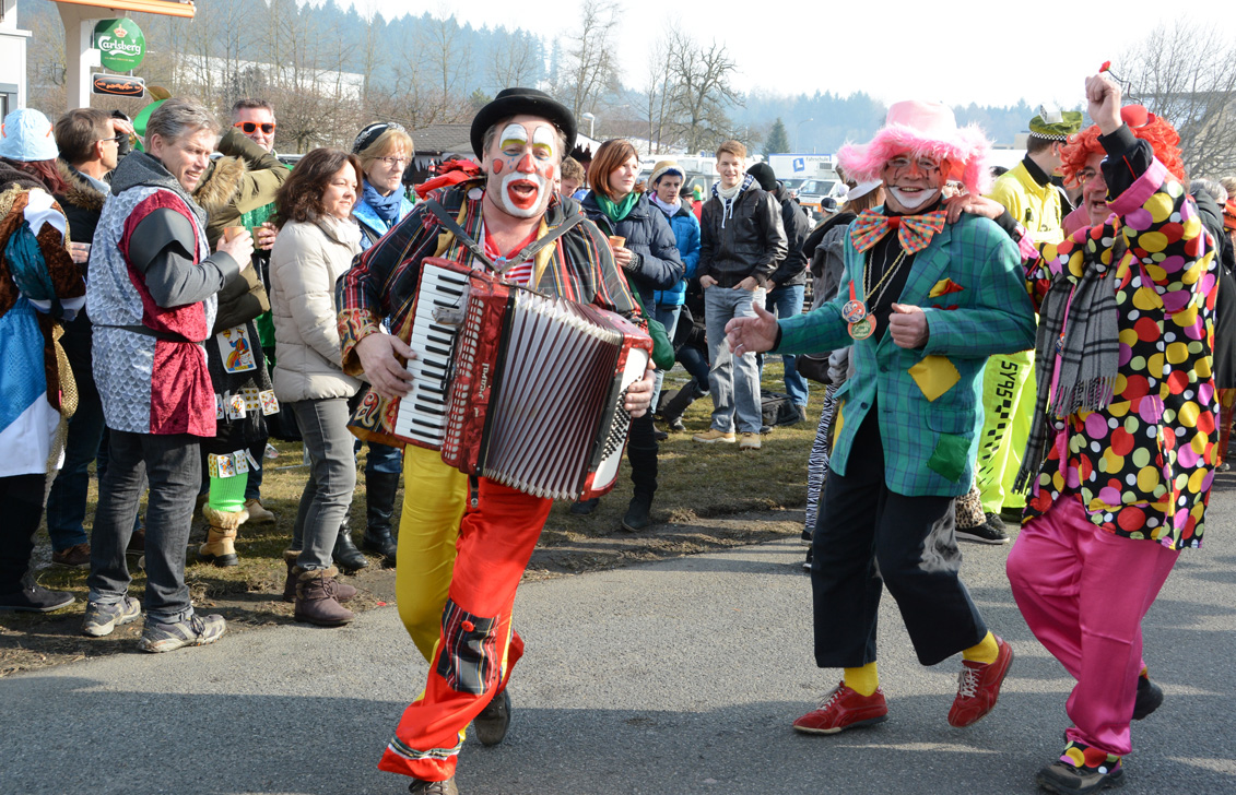 Fasnachtsumzug in Muri 2015