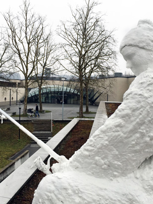 Bünzfischer – Kunstaktion der Kanti Wohlen zum 50-Jahr-Jubiläum