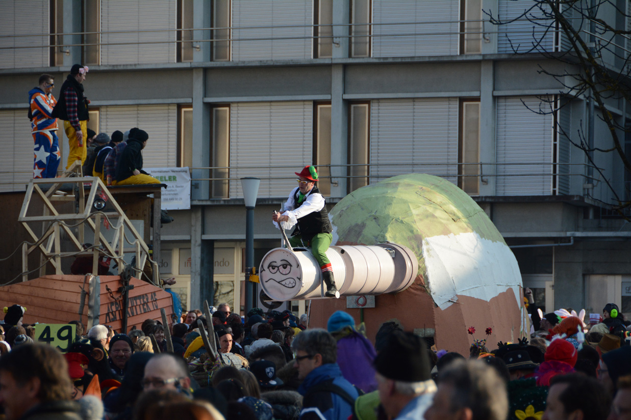 Fasnachtsumzug in Muri 2015
