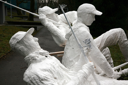 Bünzfischer – Kunstaktion der Kanti Wohlen zum 50-Jahr-Jubiläum