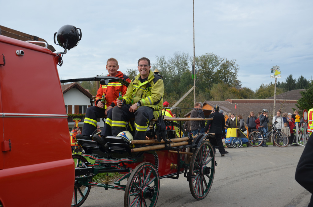Hauptübung der Feuerwehr Mutschellen 