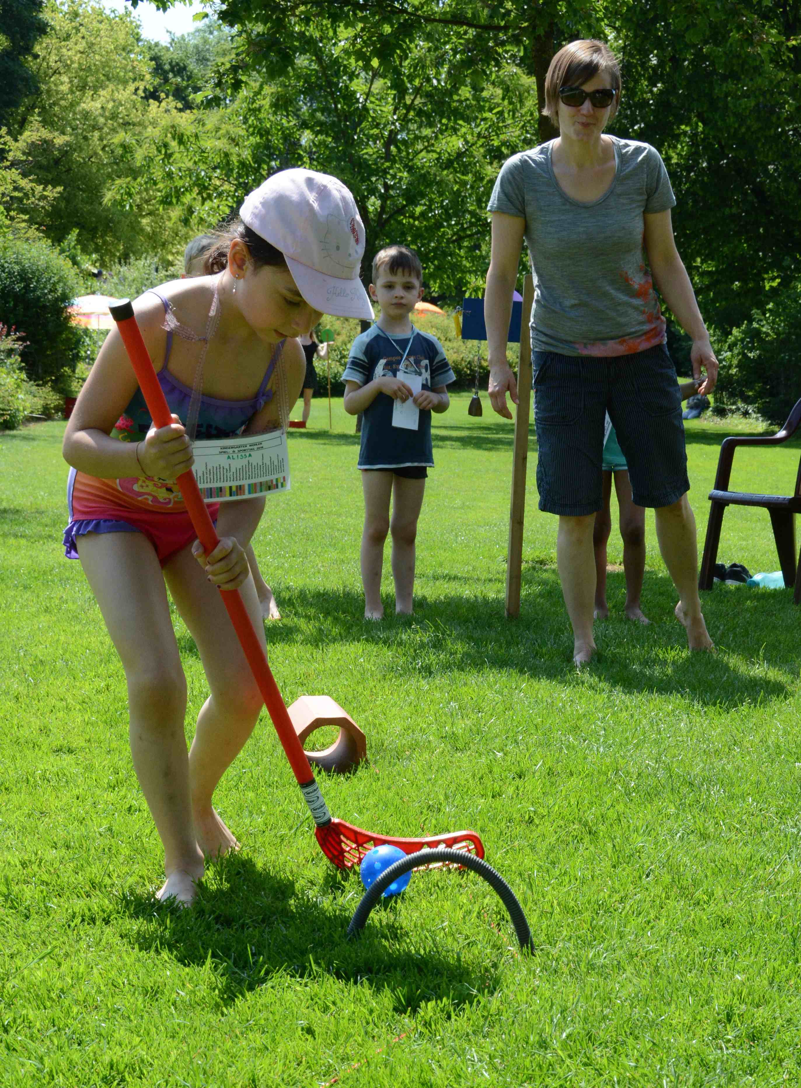 Spiel- und Sporttag Kindergarten Wohlen