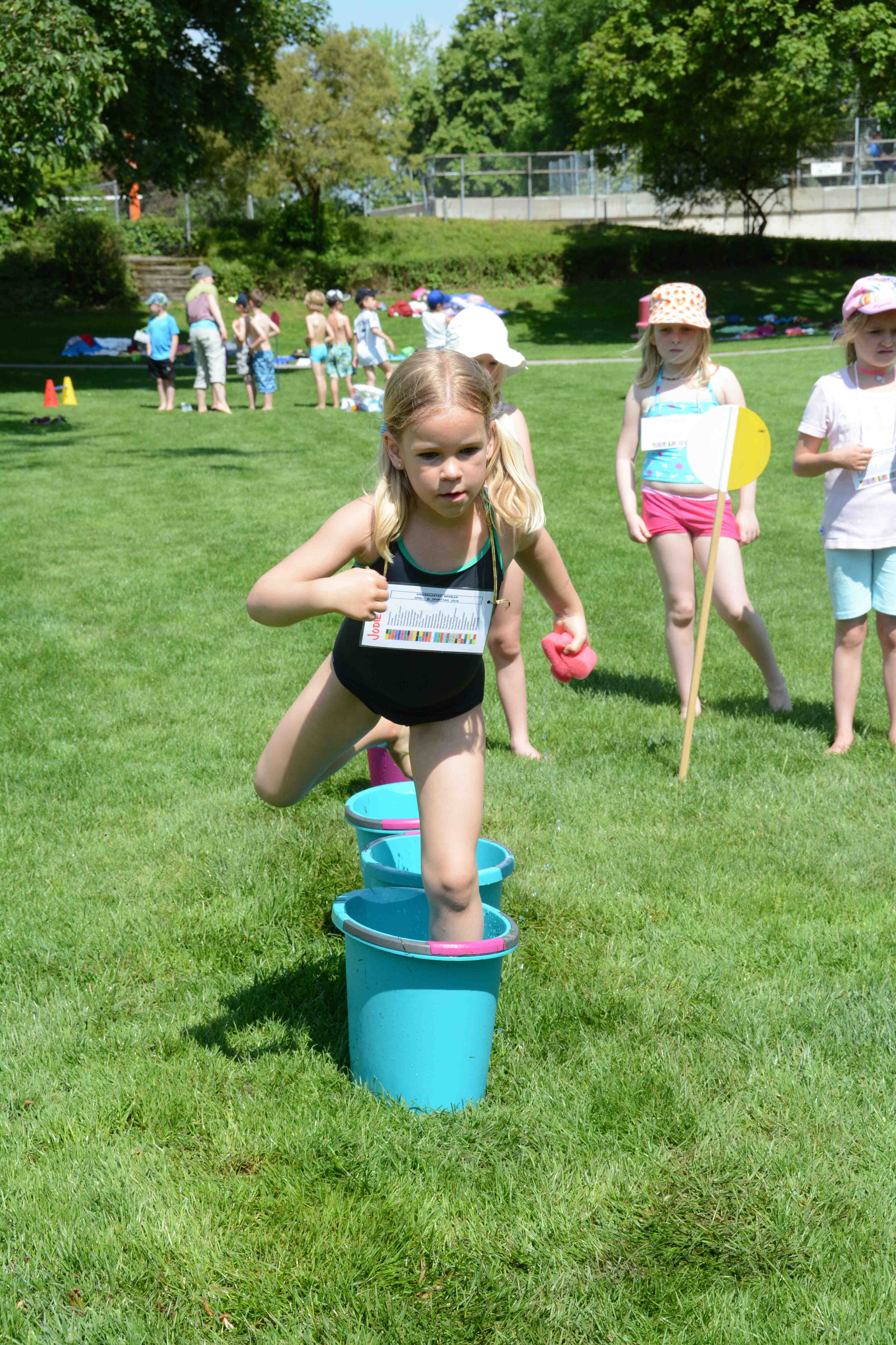 Spiel- und Sporttag Kindergarten Wohlen