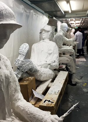 Bünzfischer – Kunstaktion der Kanti Wohlen zum 50-Jahr-Jubiläum