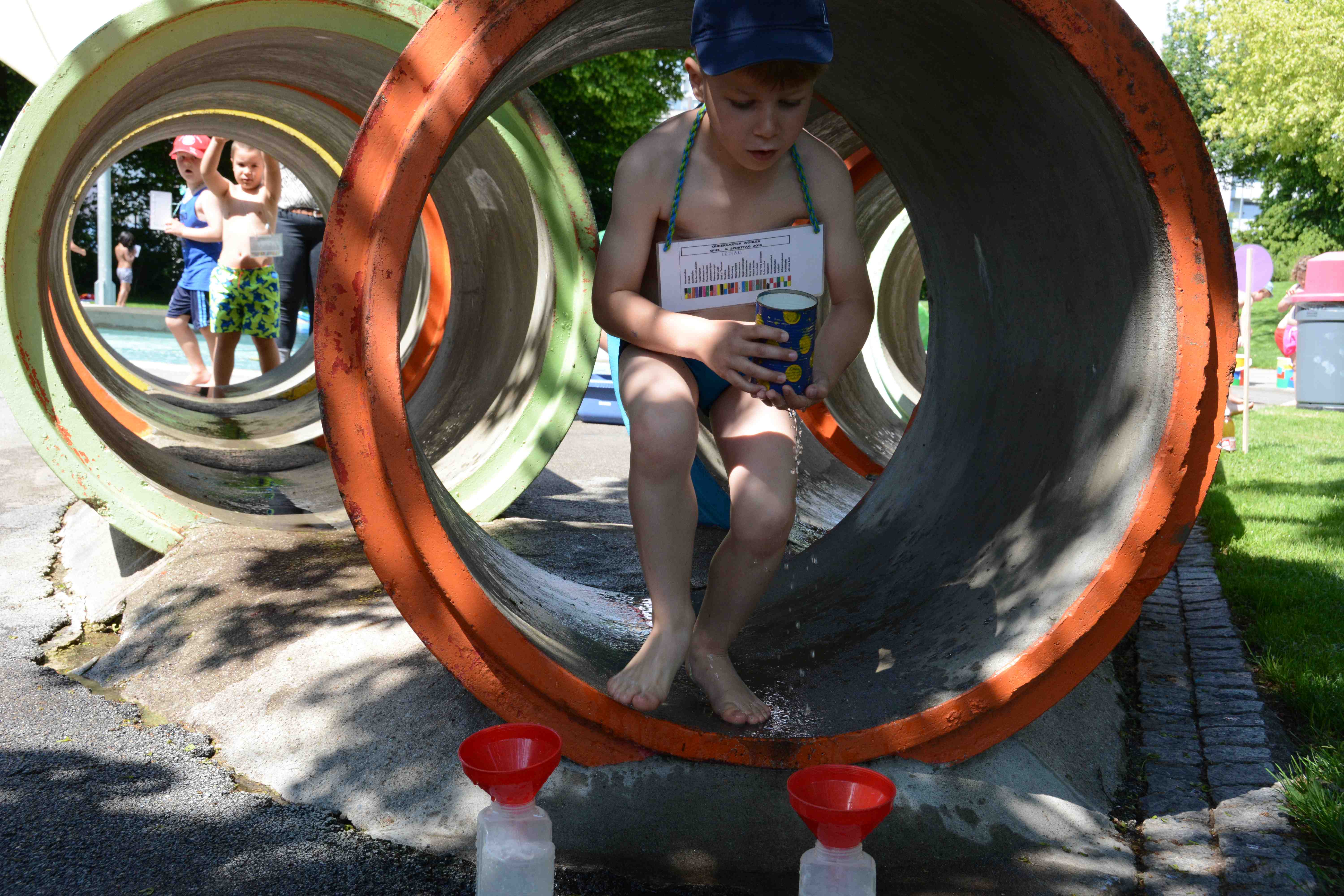 Spiel- und Sporttag Kindergarten Wohlen