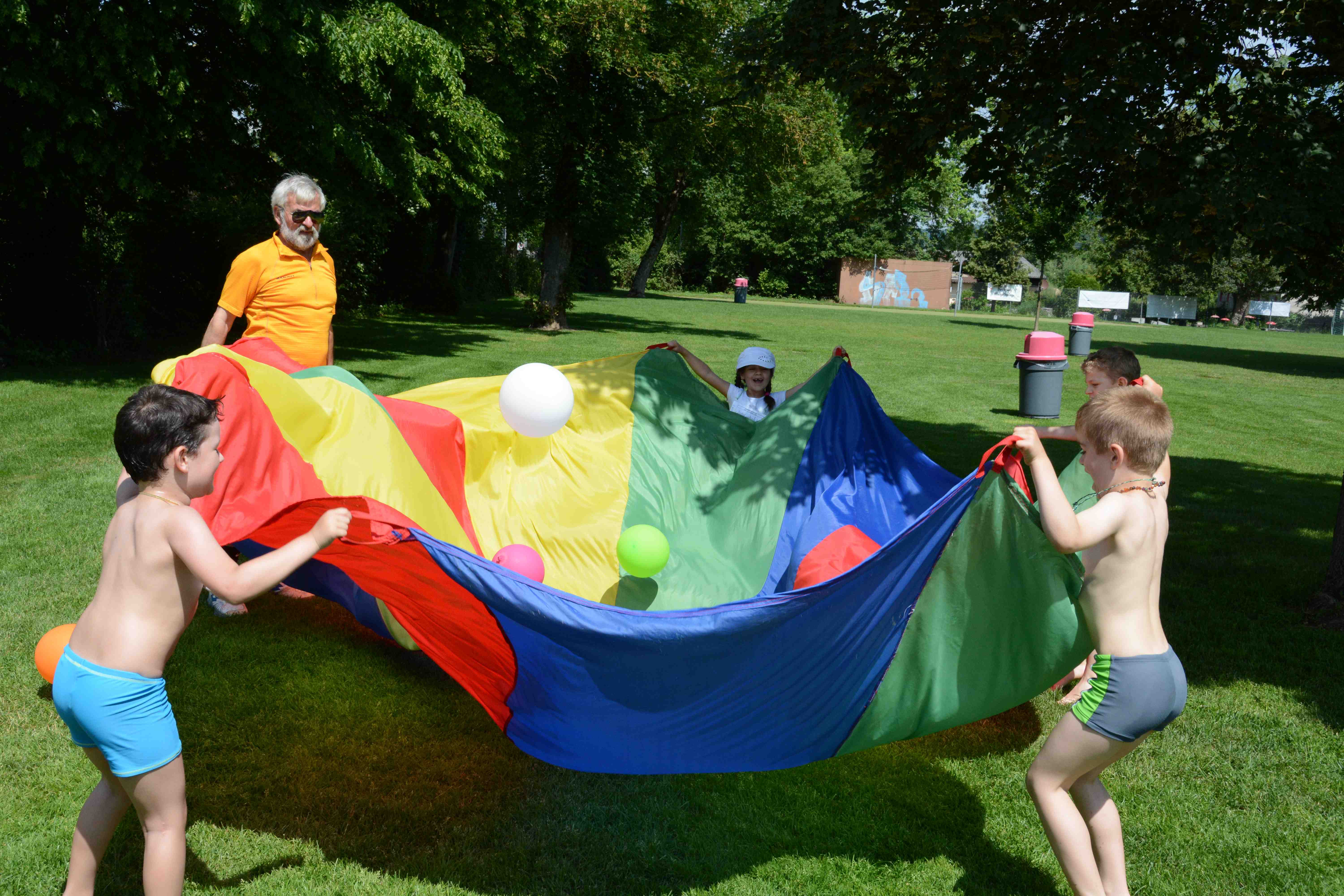 Spiel- und Sporttag Kindergarten Wohlen