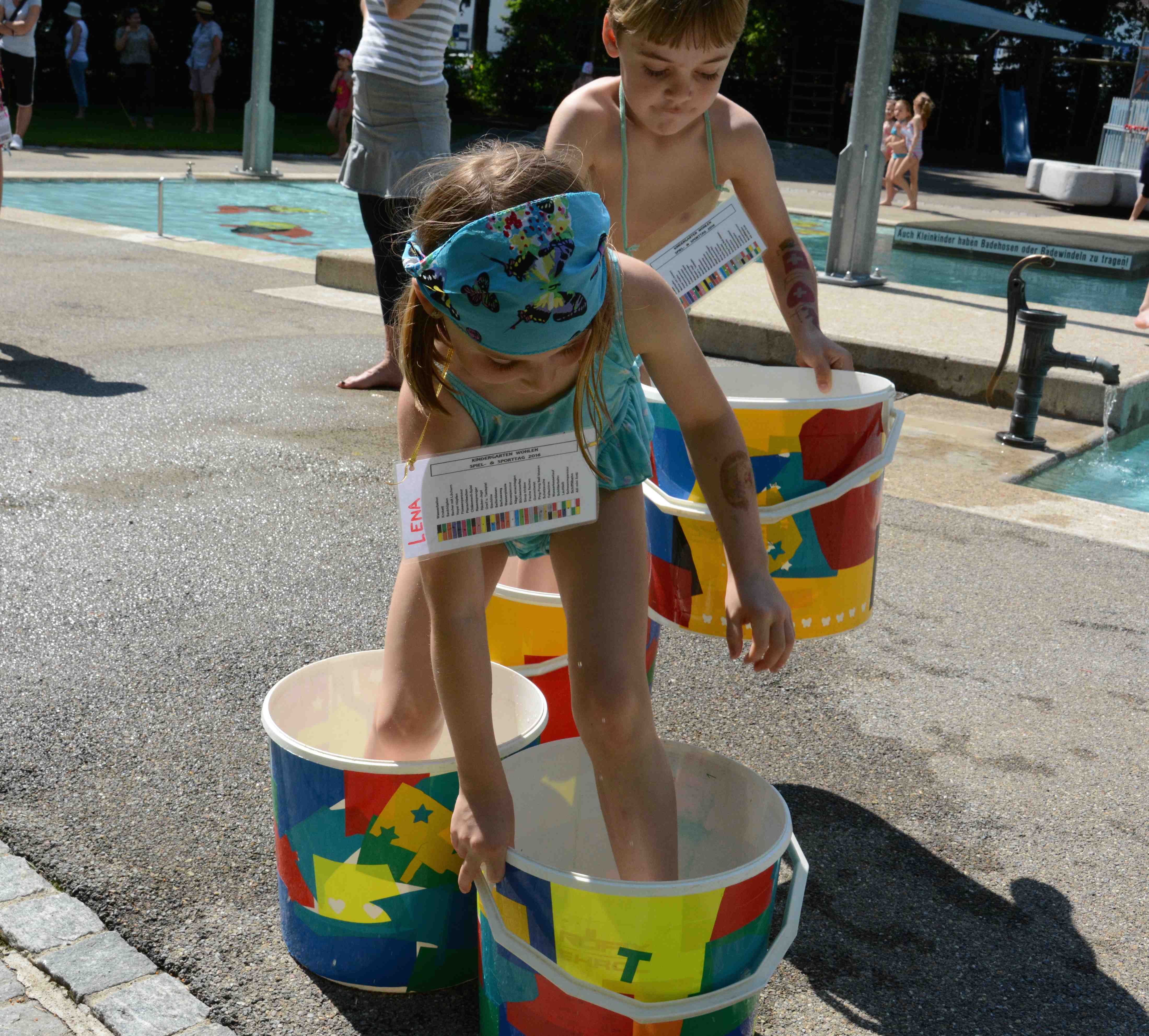 Spiel- und Sporttag Kindergarten Wohlen