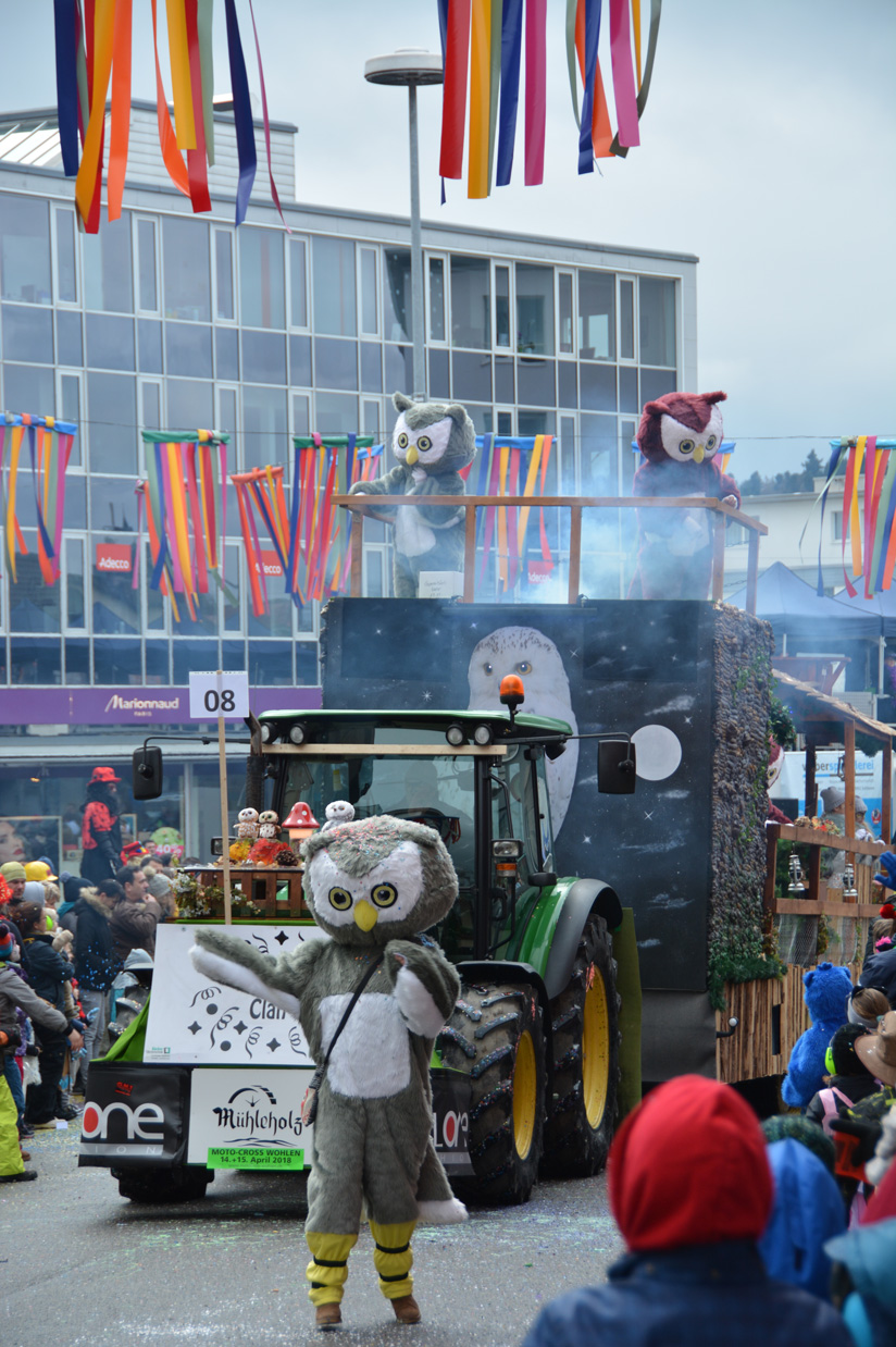 Fasnachtsumzug Wohlen 2018