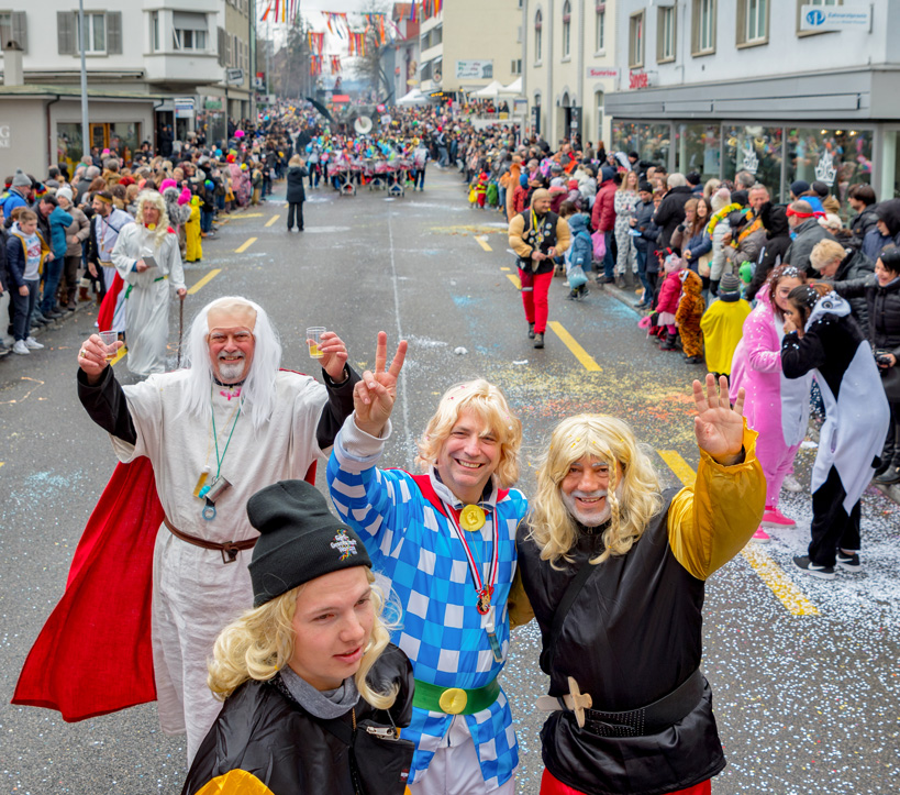 Fasnachtsumzug Wohlen 2018