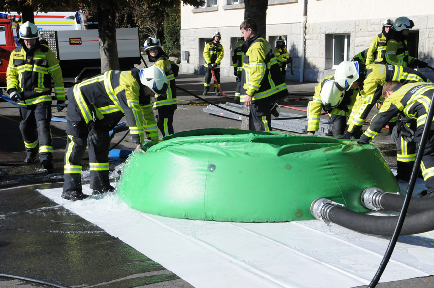 Feuerwehrübung in Dottikon