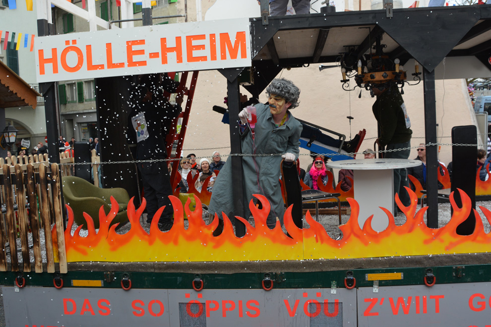 Fasnachtsumzug Bremgarten 2017
