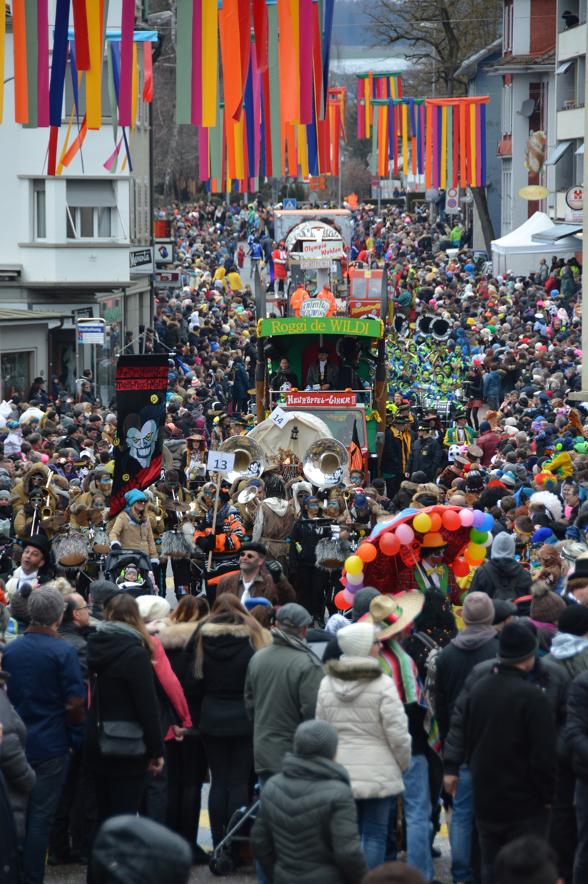 Fasnachtsumzug Wohlen 2018