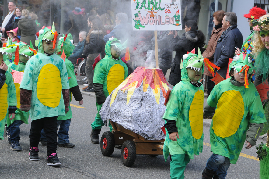 Kinderumzug der Schule Wohlen 2014