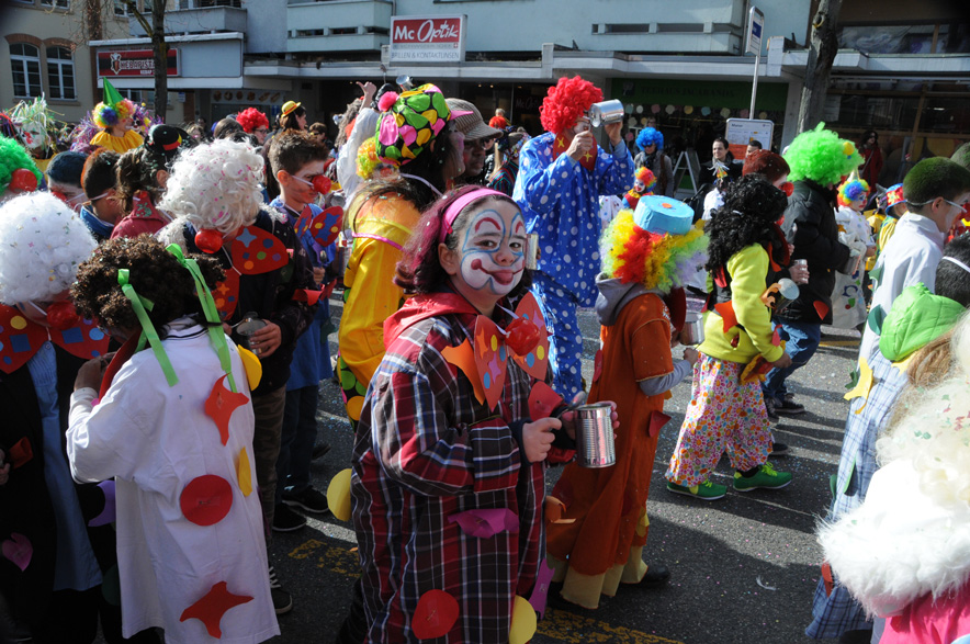 Kinderumzug der Schule Wohlen 2014