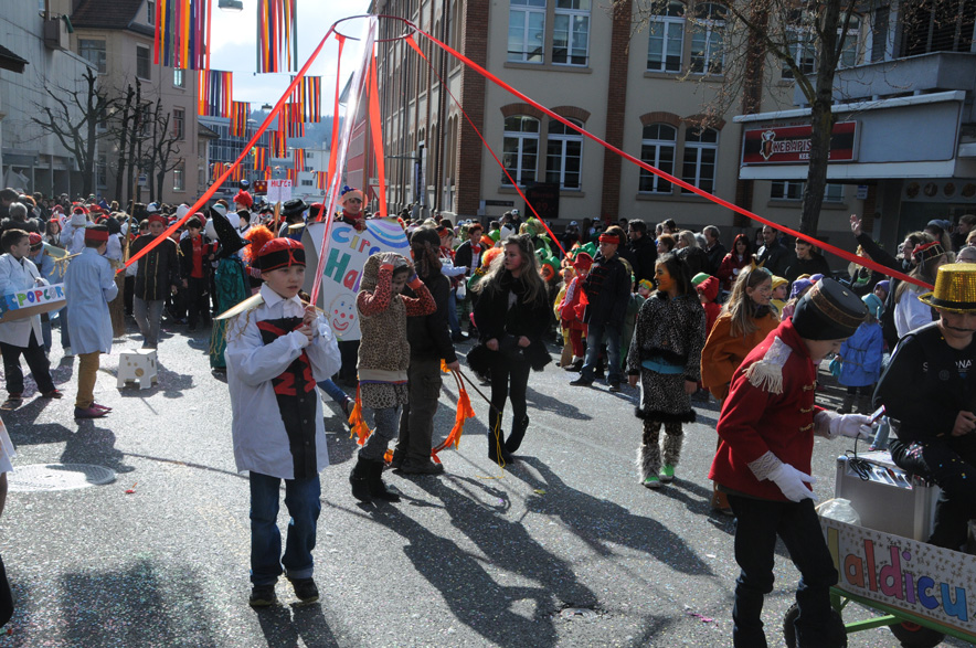 Kinderumzug der Schule Wohlen 2014