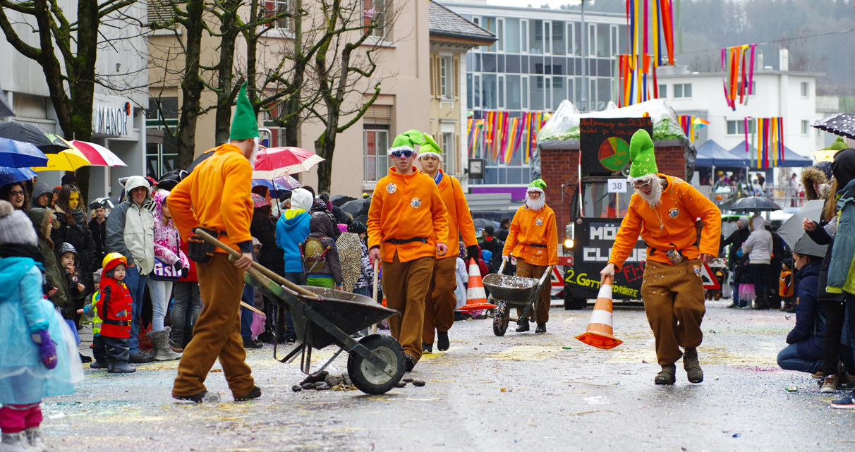 Fasnachtsumzug Wohlen 2016