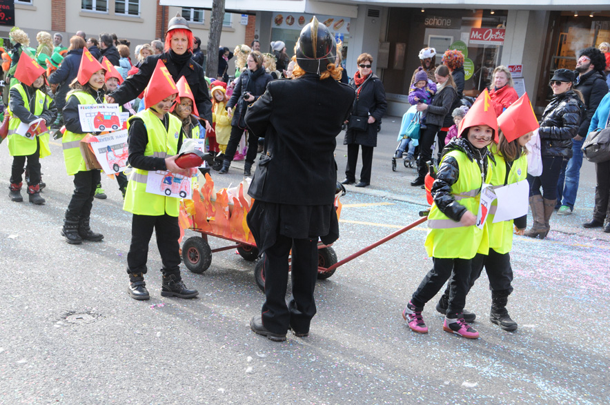 Kinderumzug der Schule Wohlen 2014