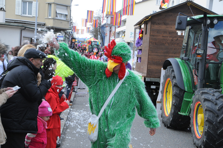 Kinderumzug der Schule Wohlen 2014