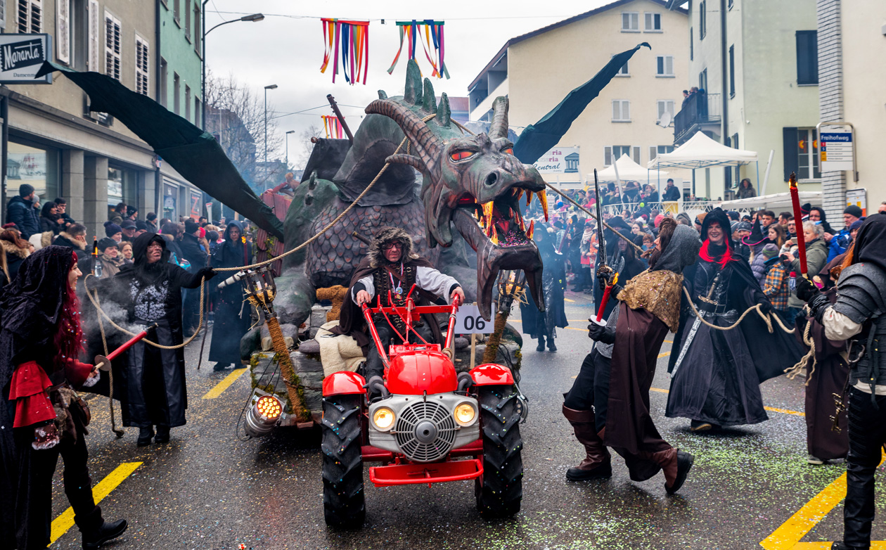 Fasnachtsumzug Wohlen 2018