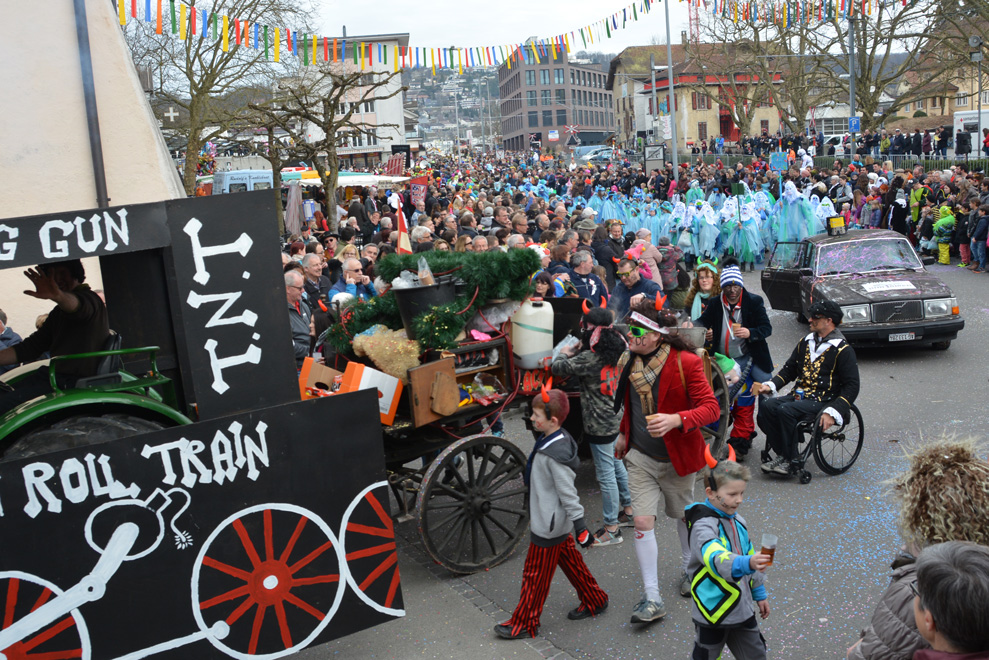 Fasnachtsumzug Bremgarten 2017
