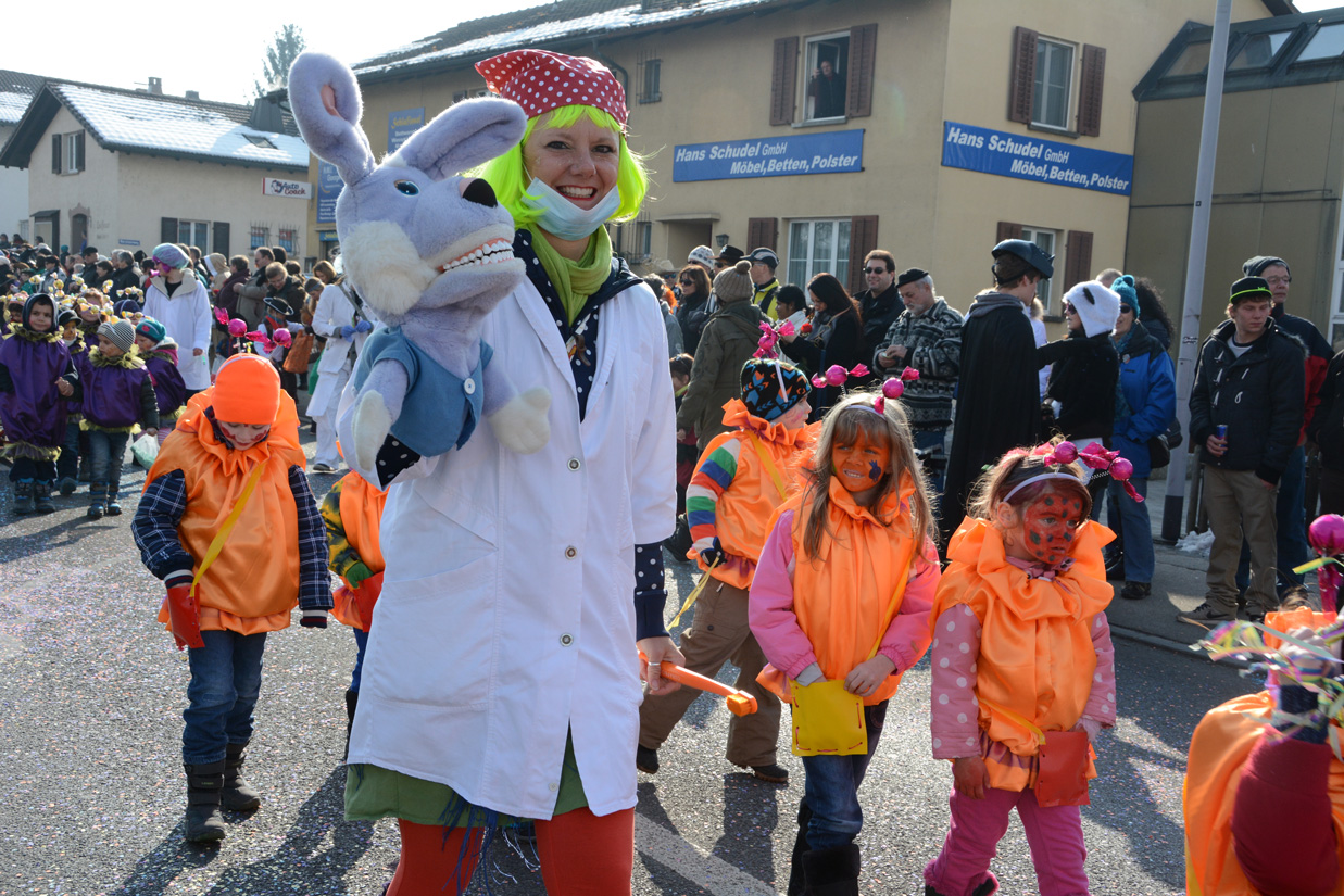 Fasnachtsumzug in Muri 2015