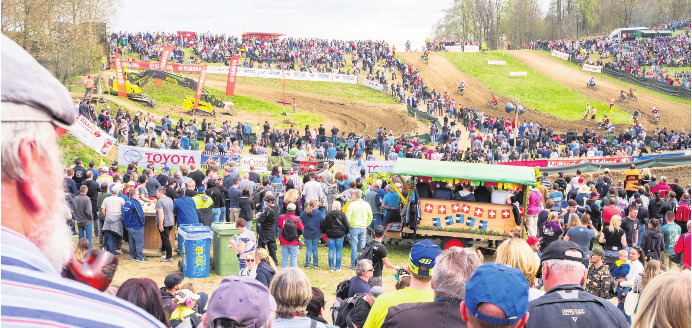 13 500 Fans, tolle Stimmung