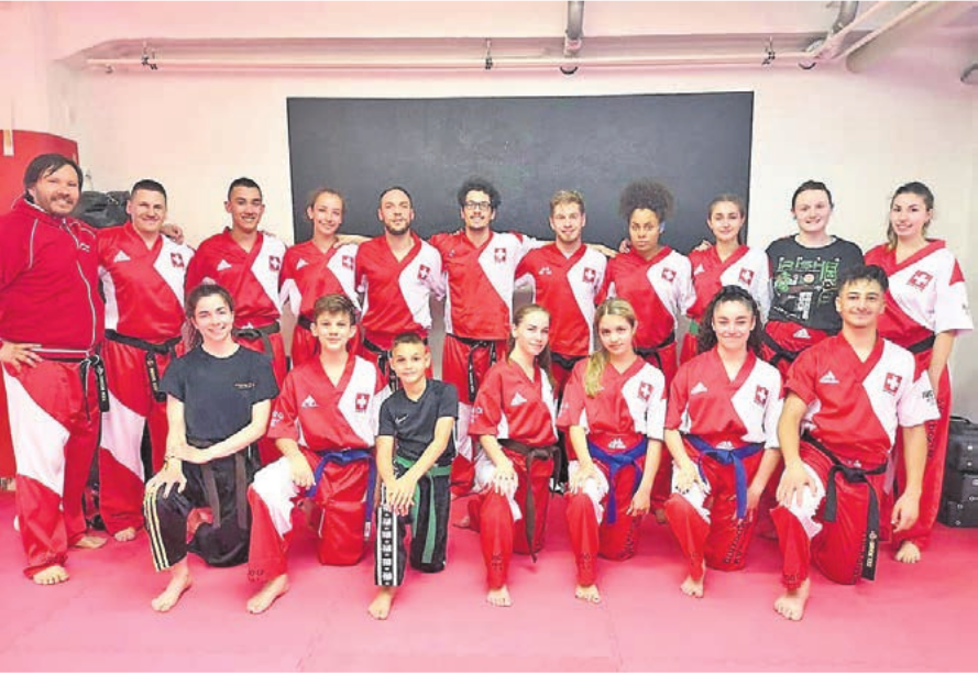 Am vergangenen Wochenende trainierte das Schweizer Kickbox-Nationalkader in Wohlen.