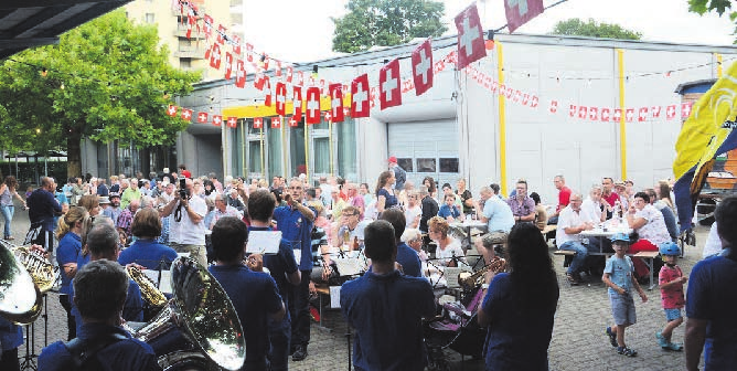 Dottikon gehört zu den Gemeinden, die schon am 31. Juli zur Feier laden. Bild: chh