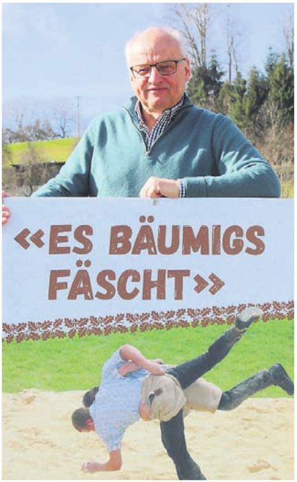 «Bäumigs Fäscht» steigt jetzt eben im Jahr 2022: Hermann Bütler. Bild: spr