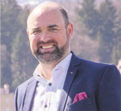 Linus Gähwiler, CKW, betont, wie wertvoll die Bruno Stutz AG für die CWK ist.